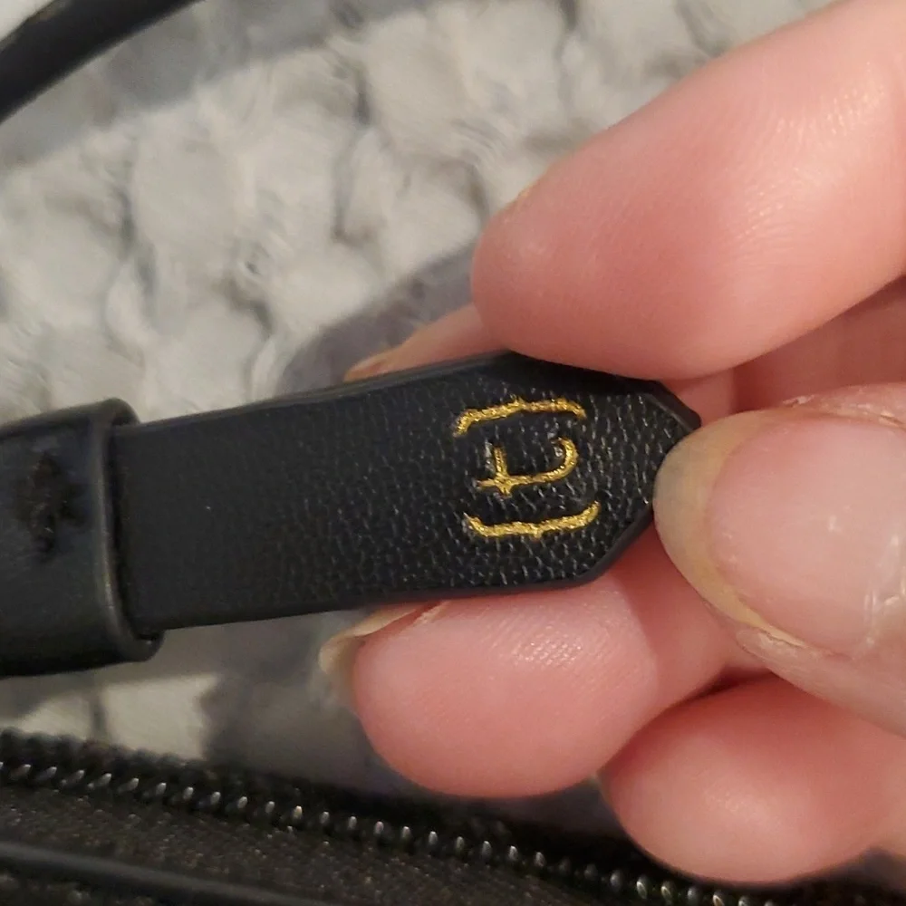 Black Tutilo purse gold hardware (#19)